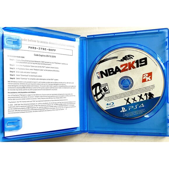 Lot PS4 Madden NFL 2020 + NBA2K19 + NBA Live 19 Sony Playstation 4 Sports Games - Picture 4 of 5